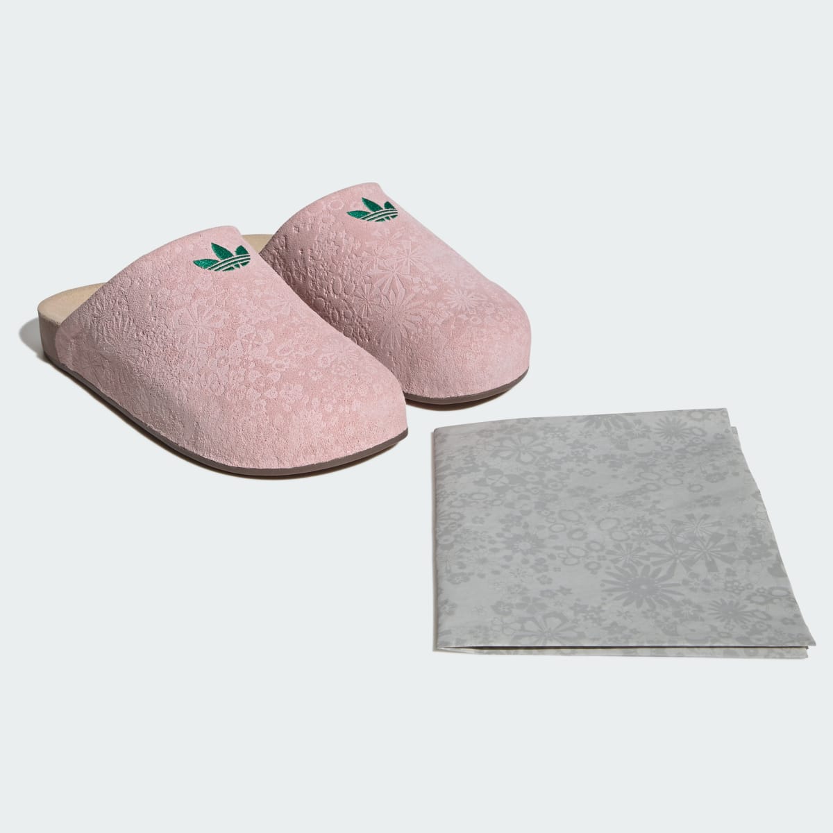 Adidas Adimule Slides Liberty London Sandy Pink Green