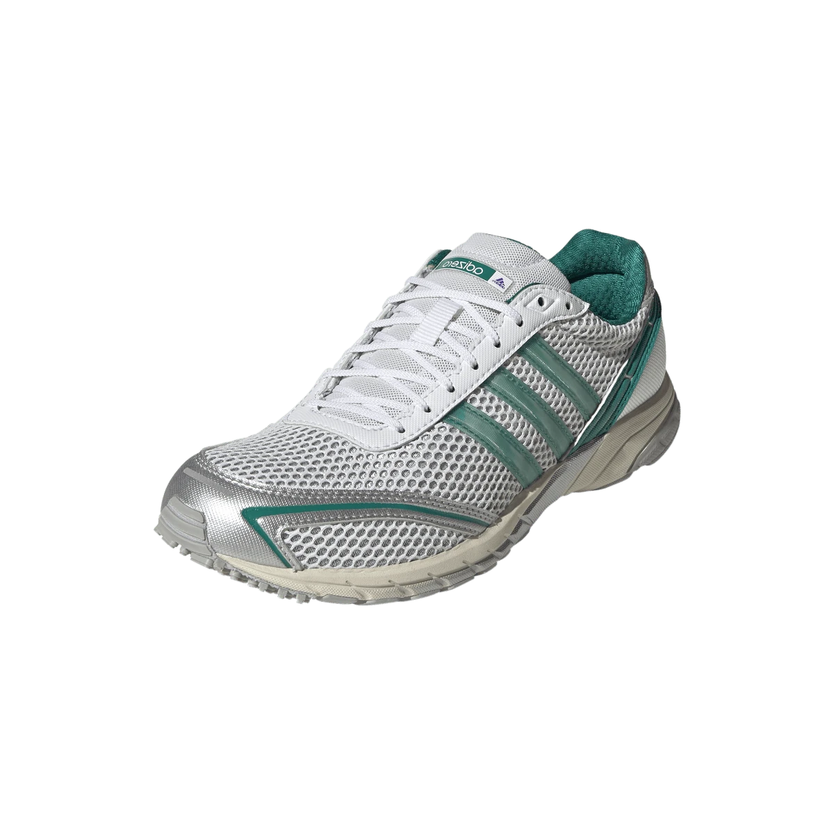 Adidas Adizero Adios OG Silver Metallic Power Green