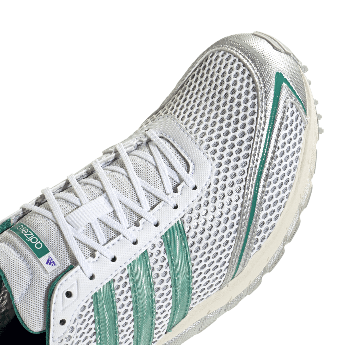 Adidas Adizero Adios OG Silver Metallic Power Green
