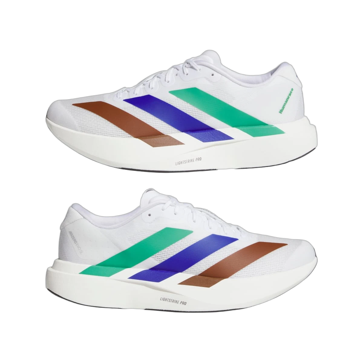Adidas Adizero Evo SL Pharrell Humanrace White Green Blue