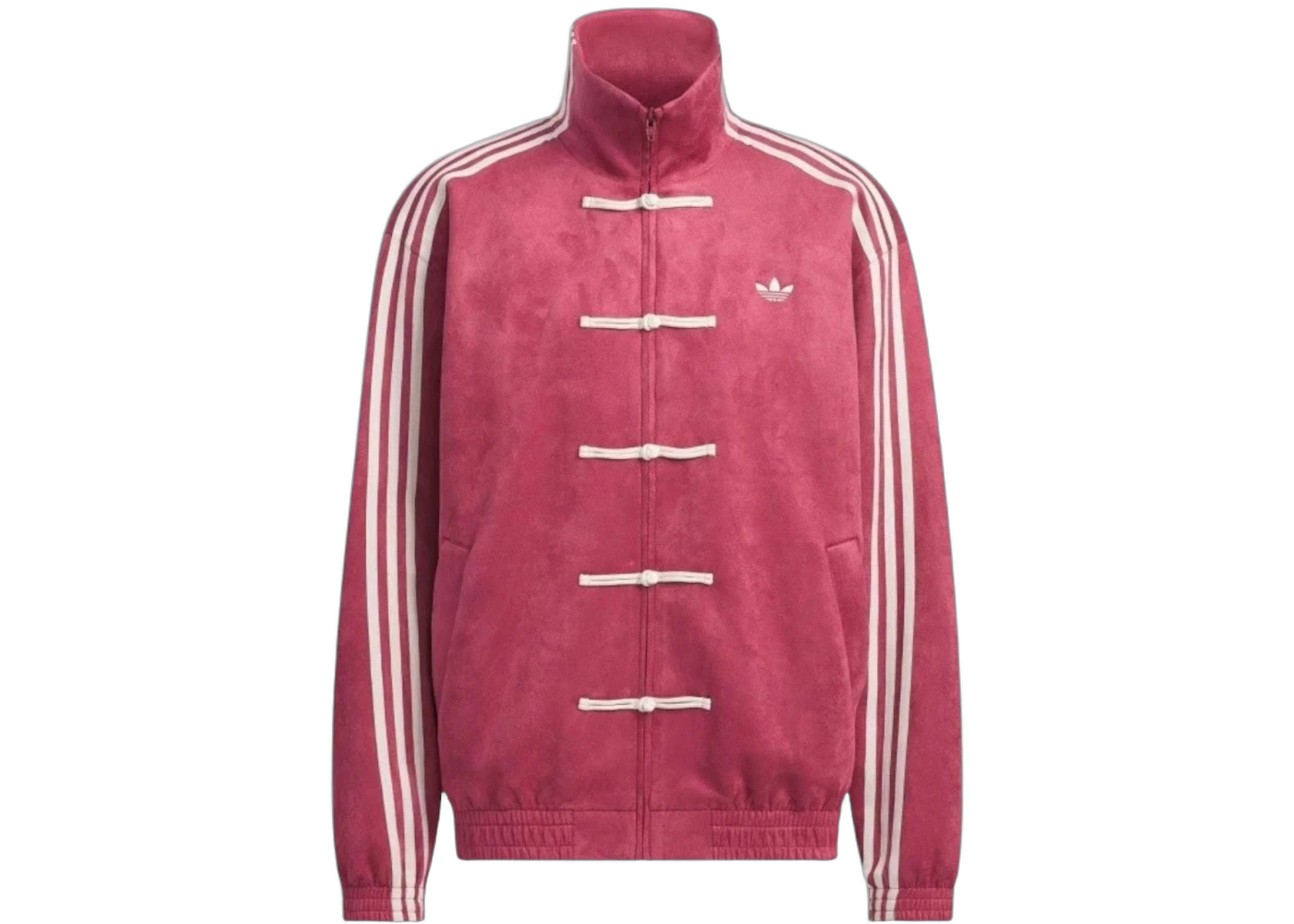 Adidas CTT Chinese Track Top 3.1 Gender Neutral Jacket (Asian Sizing) Collegiate Burgundy