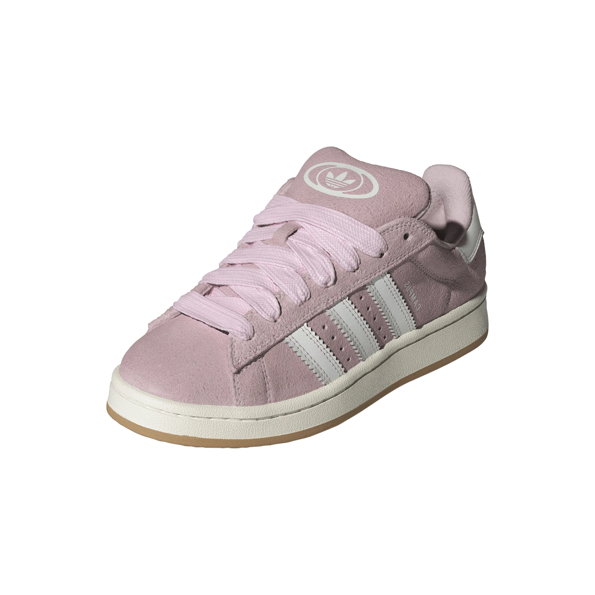 Adidas Campus 00s Camp Core White Clear Pink, Core White/Clear Pink/Core White (JQ5751)
