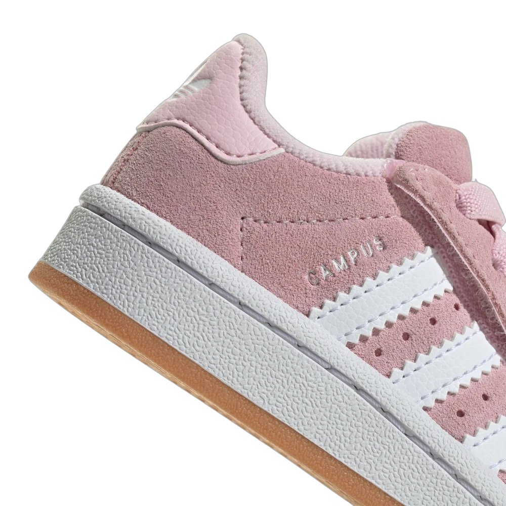 Adidas Campus 00s Comfort Closure Camp Clear Pink Cloud White Gum (TD), Clear Pink/Cloud White/Gum (JP5508)