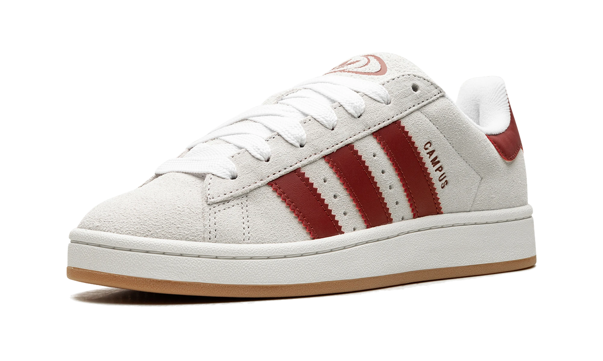 Adidas Campus 00s Crystal White Preloved Ruby