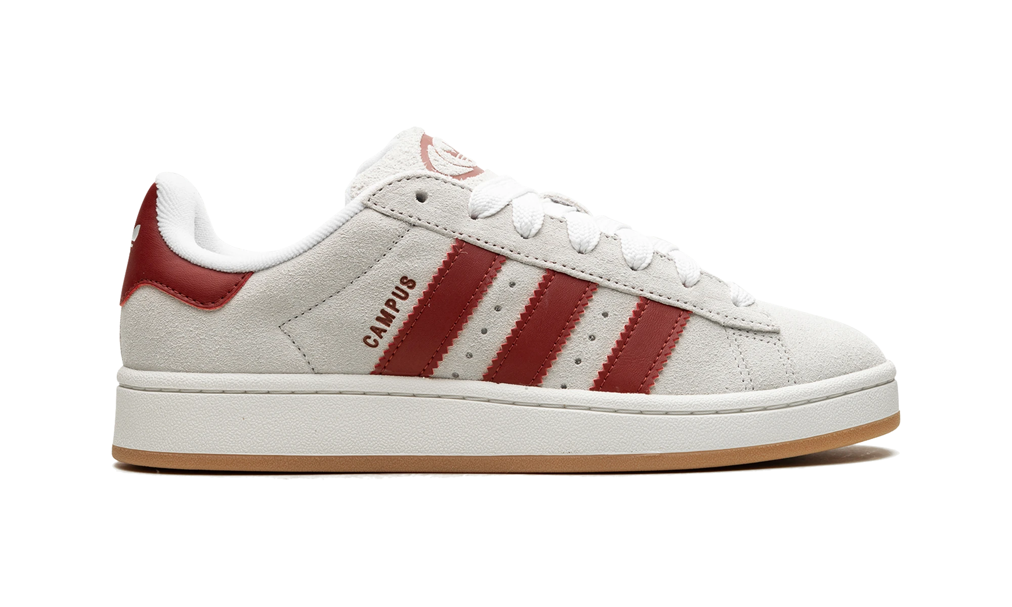Adidas Campus 00s Crystal White Preloved Ruby