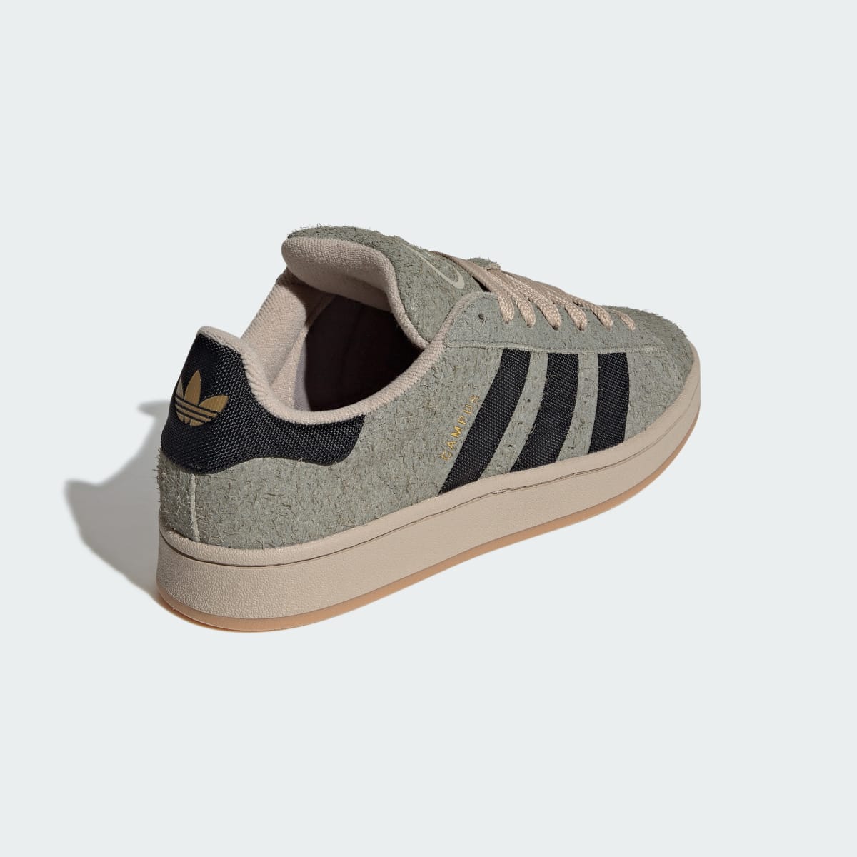 Adidas Campus 00s Silver Pebble Black Stone Khaki