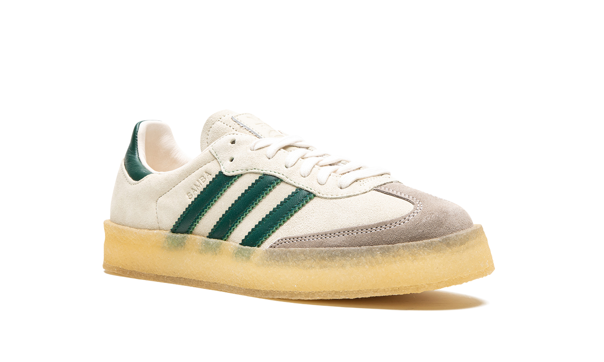 Adidas Clarks 8th Street Samba by Ronnie Fieg Chalk White Green