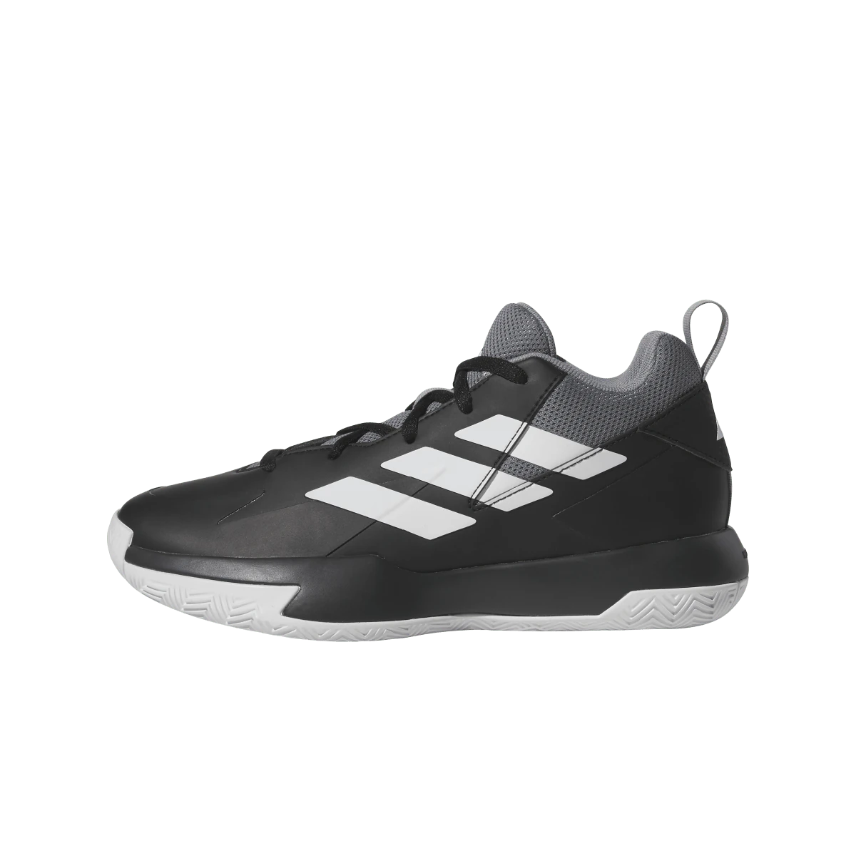 Adidas Cross 'Em Up Select Core Black Cloud White Grey Three
