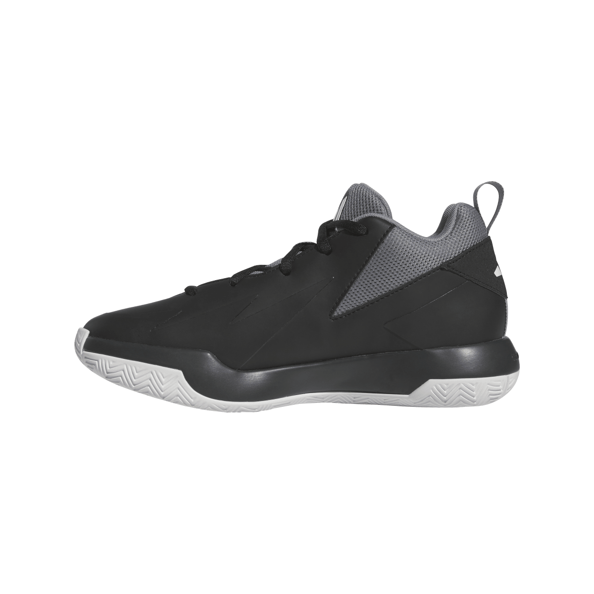 Adidas Cross 'Em Up Select Core Black Cloud White Grey Three