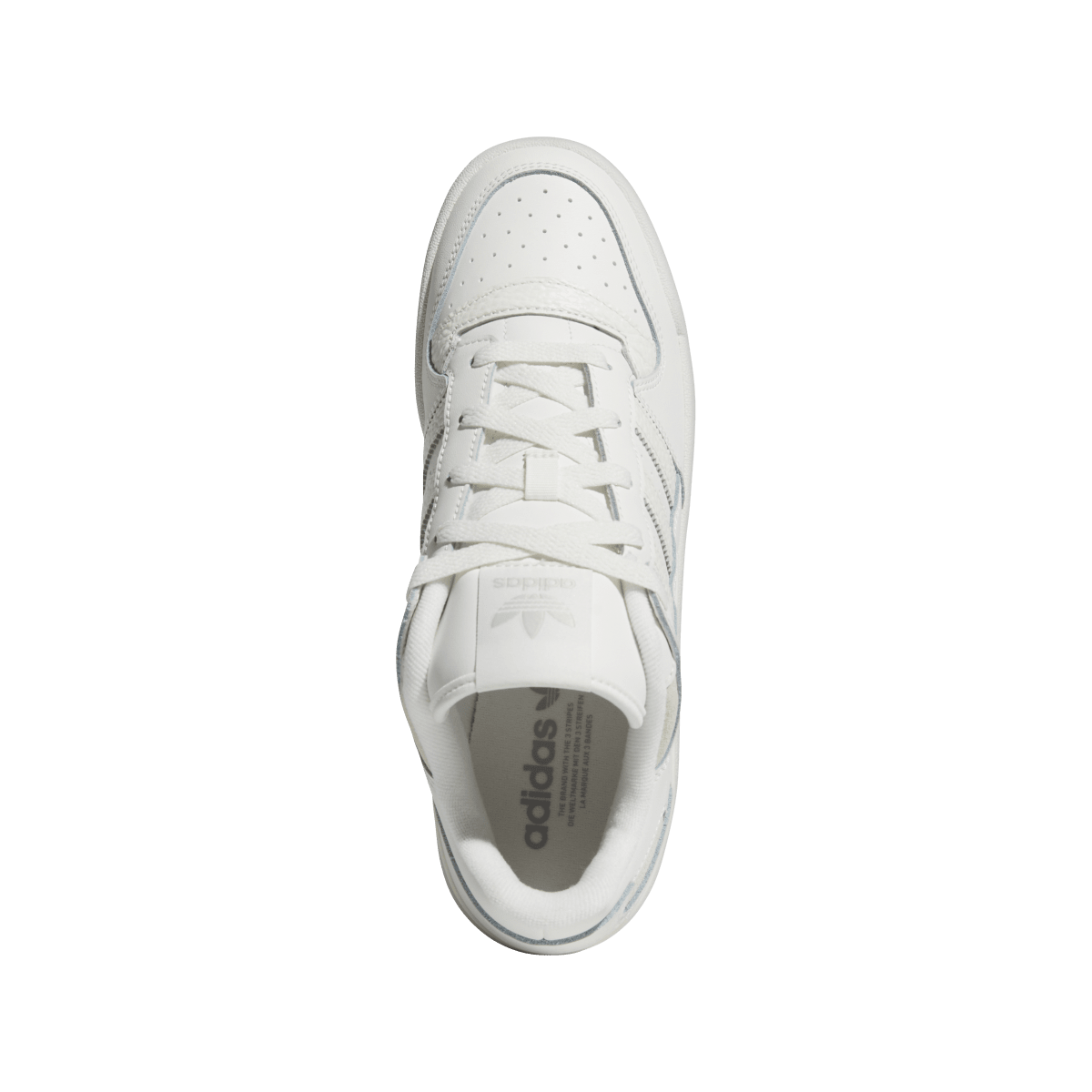 Adidas Forum Low CL Core White Cloud White Grey