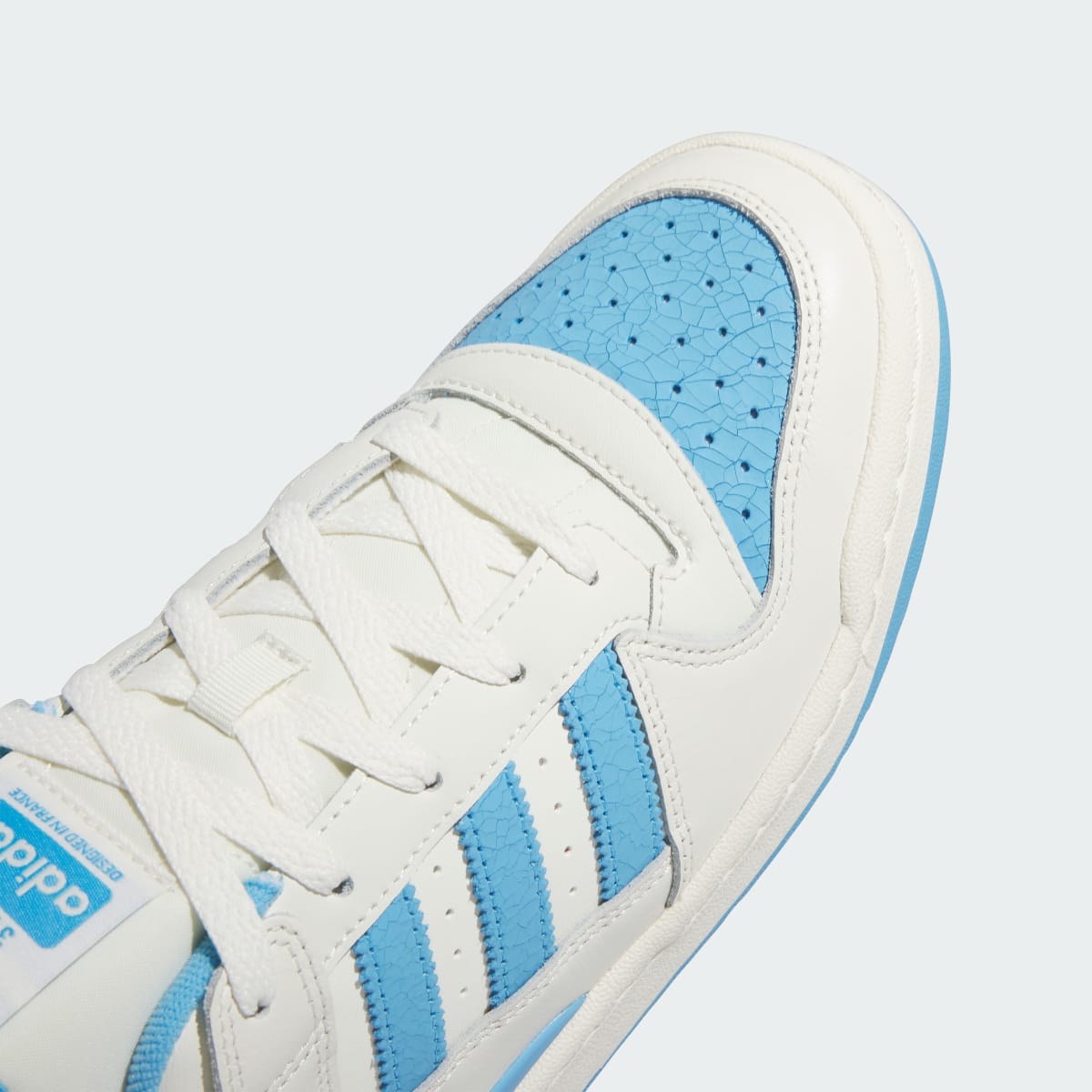 Adidas Forum Low CL Ivory Semi Blue Burst