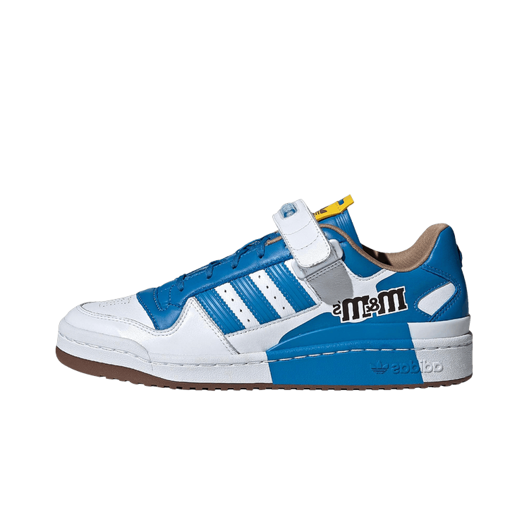 Adidas Forum Low M&M's Craft Blue Footwear White EQT Yellow, Craft Blue/Footwear White/EQT Yellow (GZ1936)