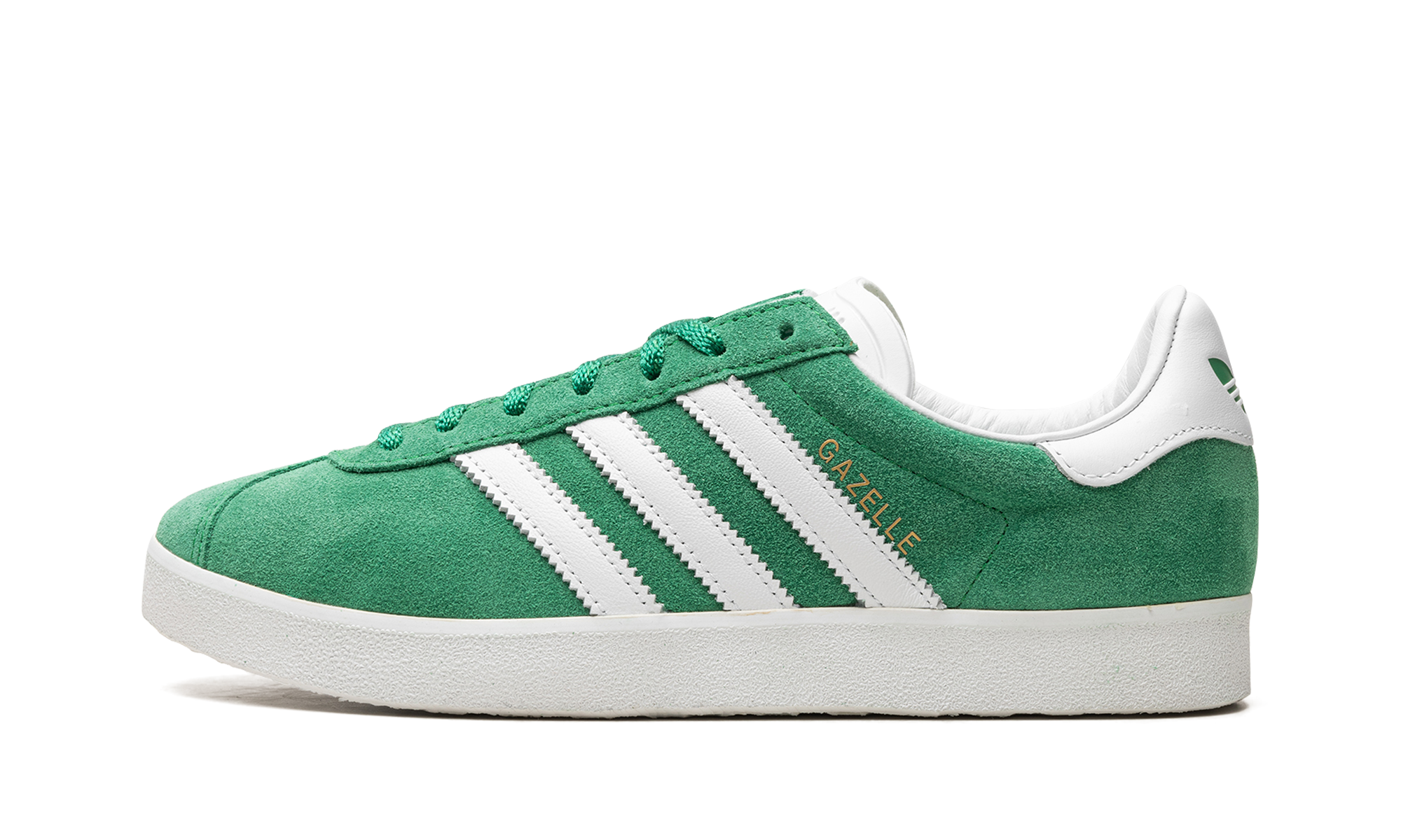 Adidas Gazelle 85 Green White Gold Metallic