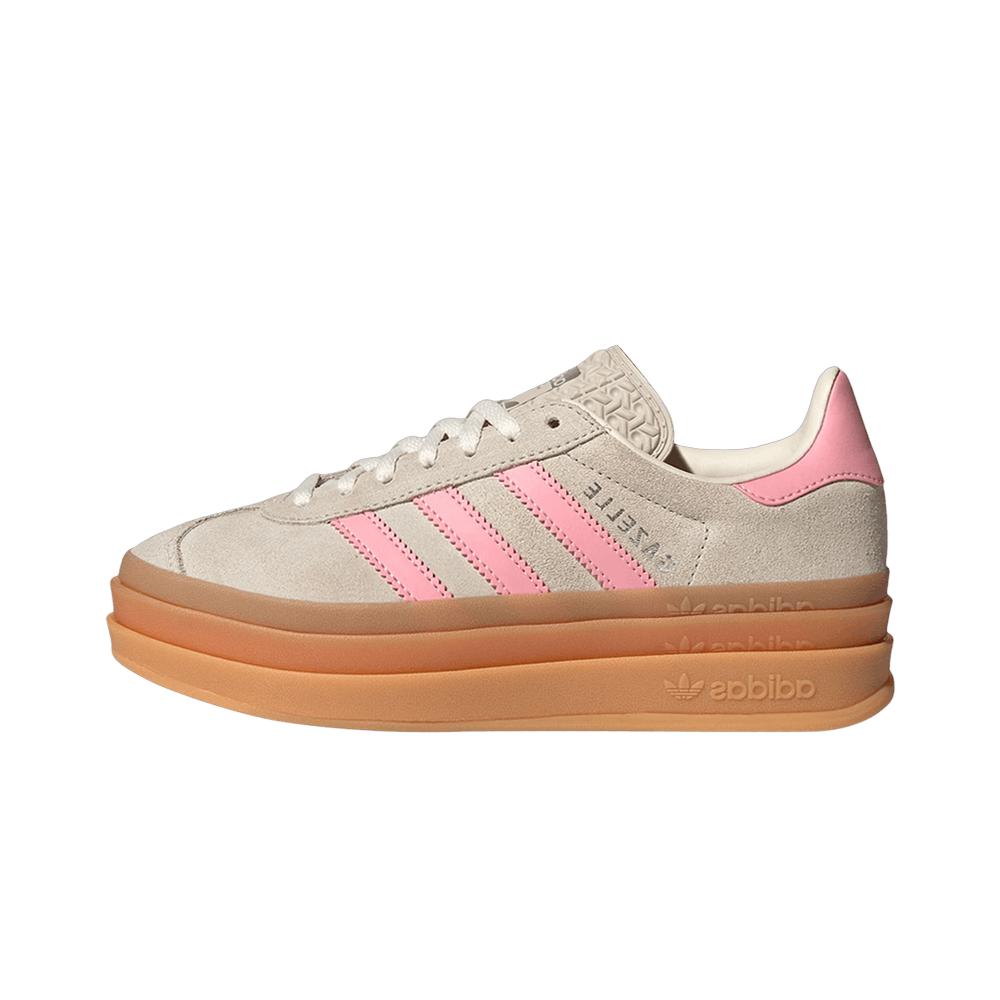 Adidas Gazelle Bold Beige Semi Pink Spark, Beige/Semi Pink Spark/Cream White (JQ7409)