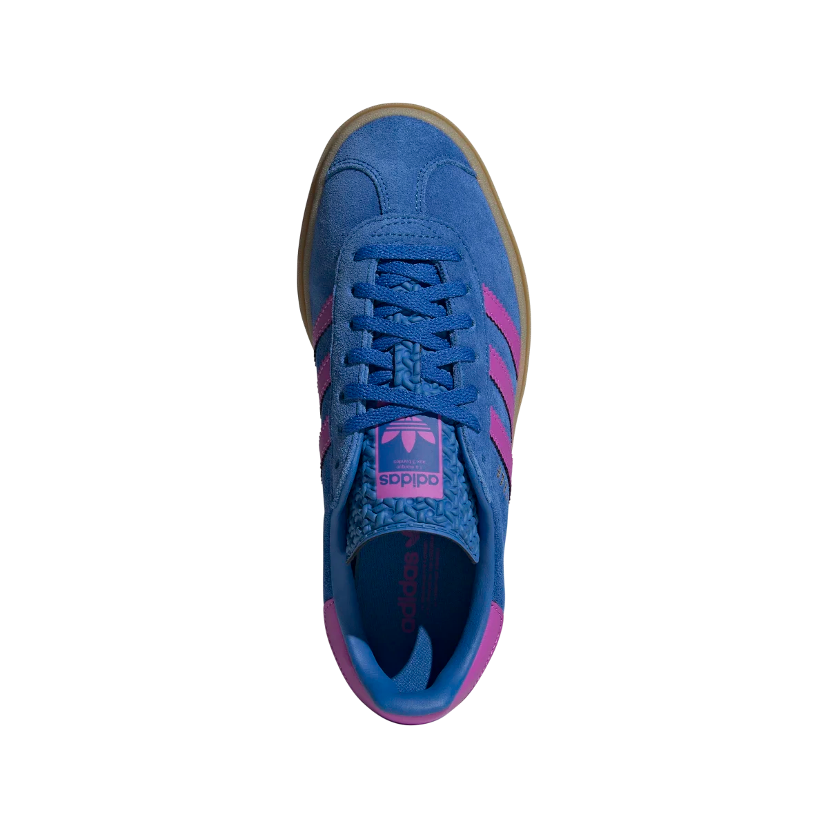 Adidas Gazelle Bold Bold Blue Lucid Pink, Bold Blue/Lucid Pink/Gum (IG4367)