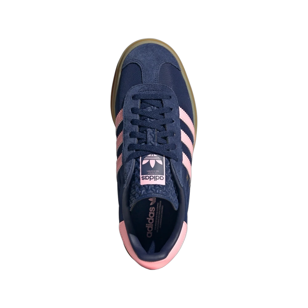 Adidas Gazelle Bold Dark Blue Pink Spark, Dark Blue/Pink Spark/Dark Blue (IG4390)