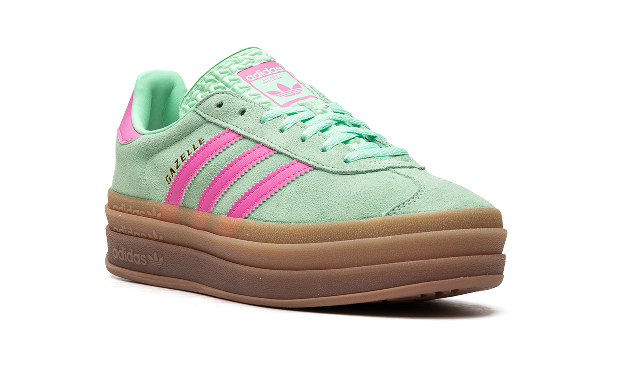 Adidas Gazelle Bold Pulse Mint Pink