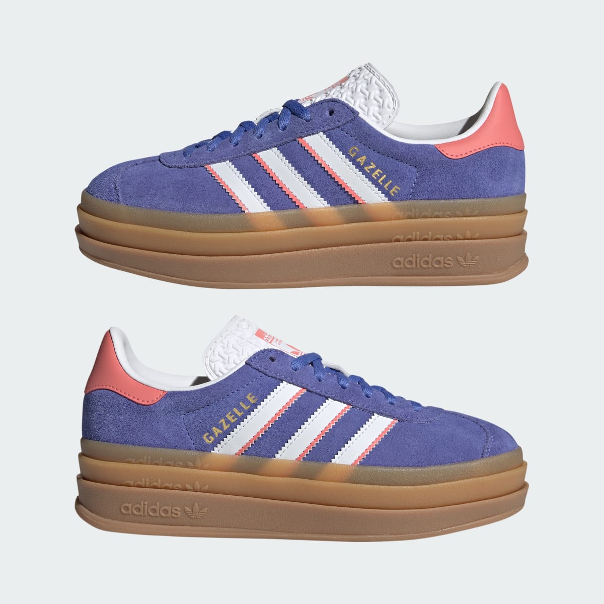 Adidas Gazelle Bold Real Lilac White
