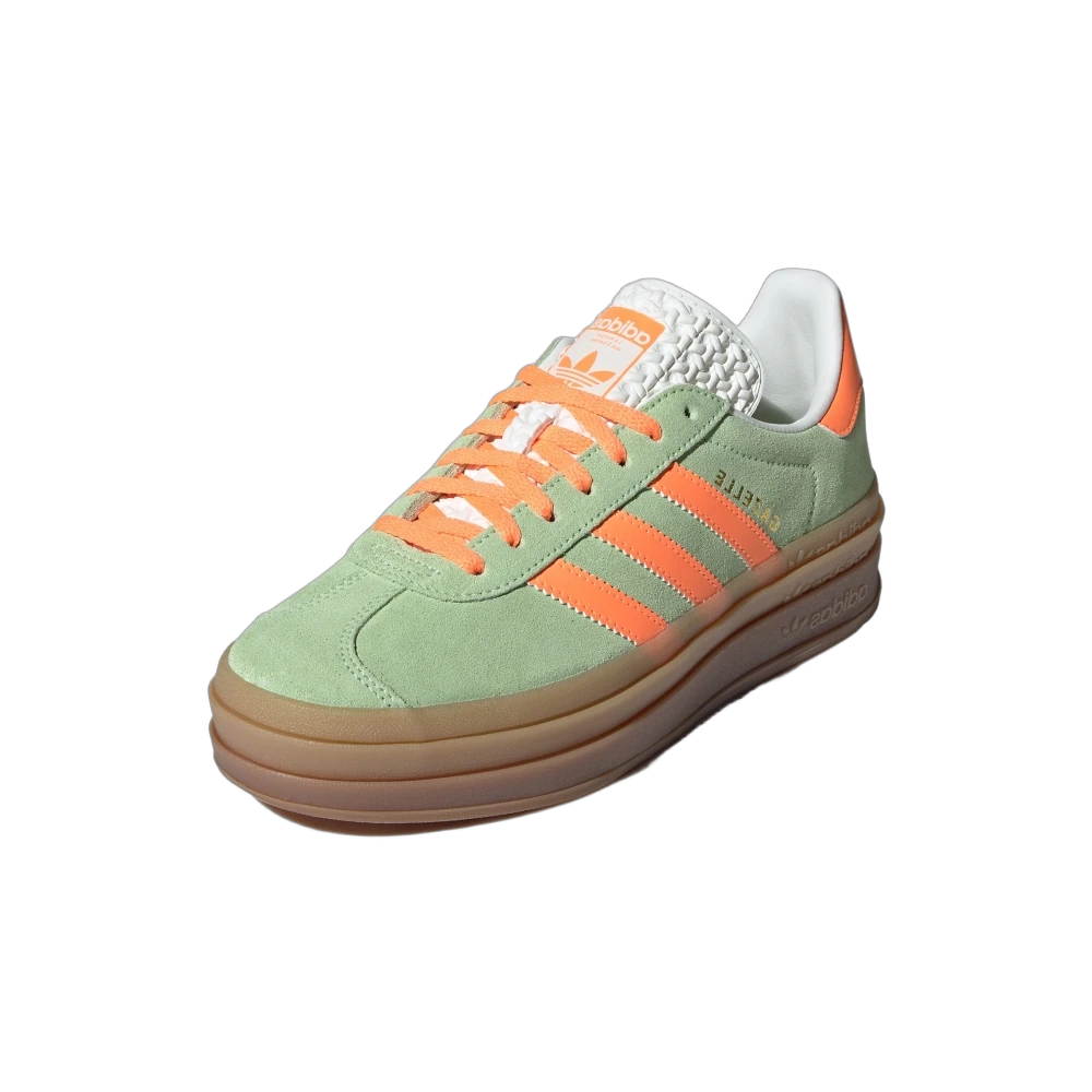 Adidas Gazelle Bold Semi Green Spark, Semi Green Spark/Screaming Orange / Core White (IH7495)