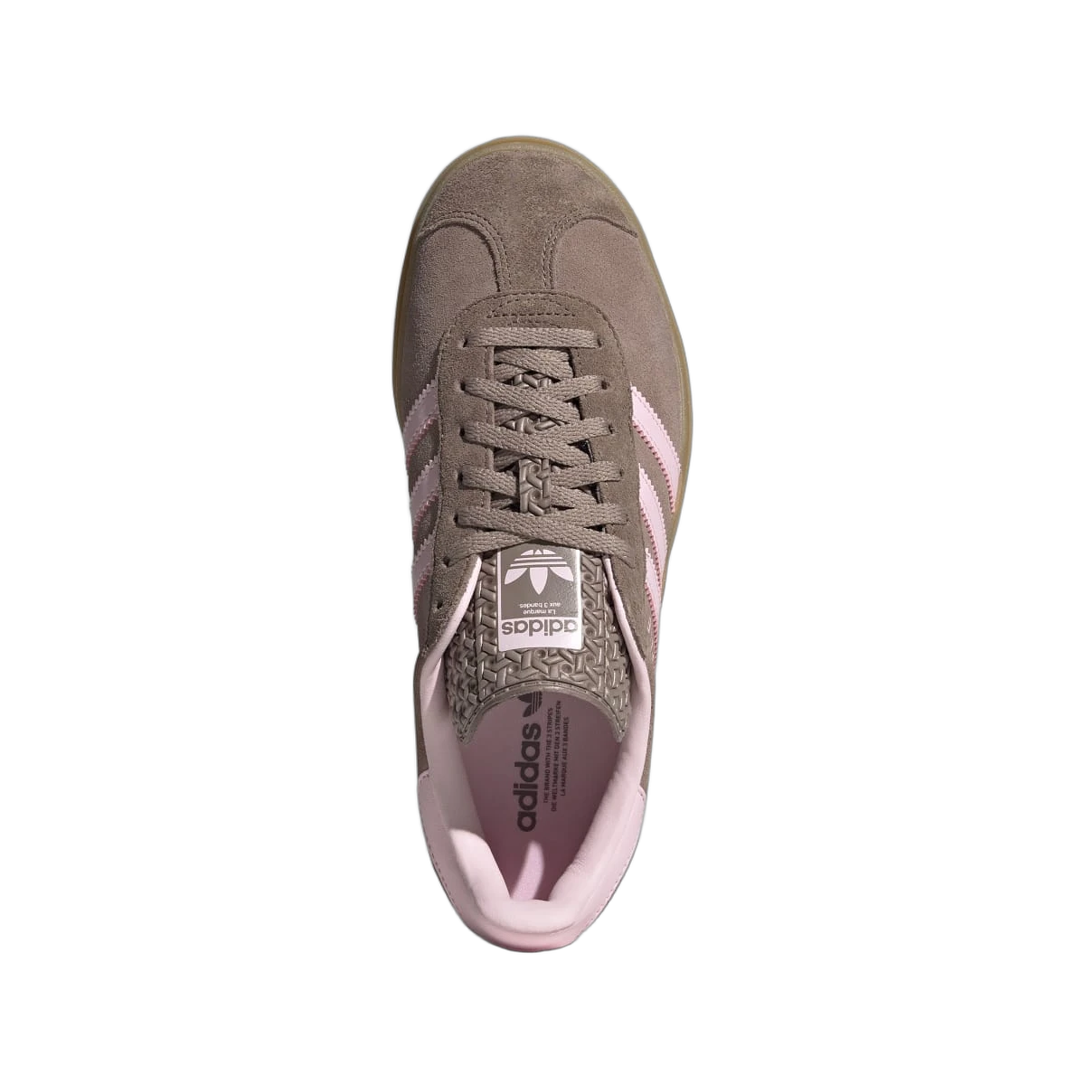 Adidas Gazelle Bold Trace Brown Clear Pink