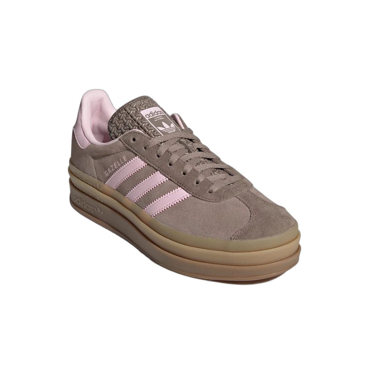 Adidas Gazelle Bold Trace Brown Clear Pink