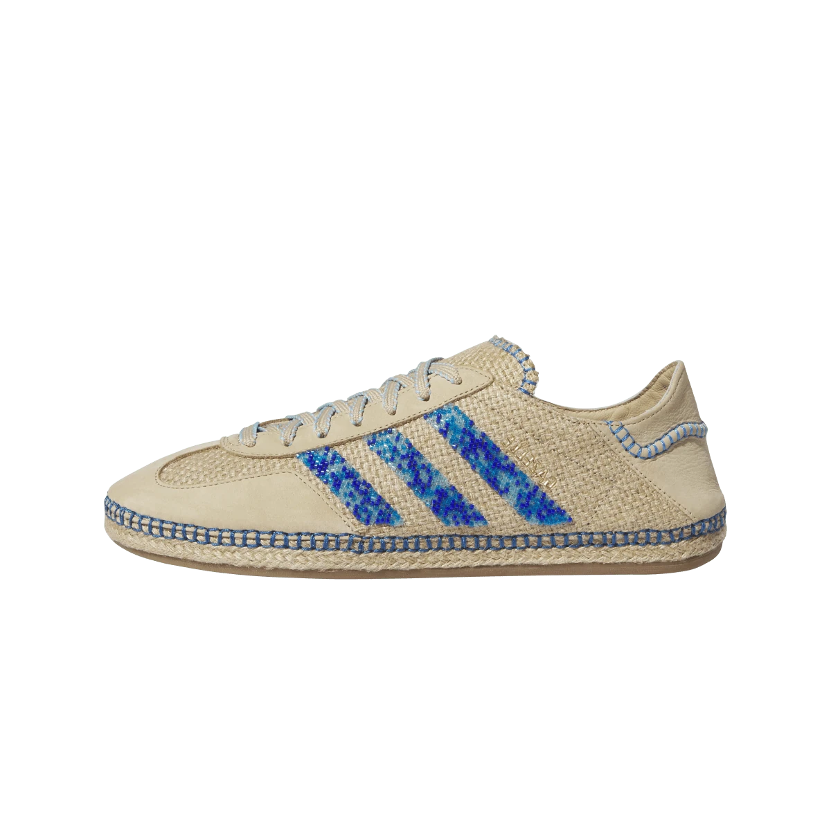 Adidas Gazelle CLOT Linen Khaki, Linen Khaki/Light Blue/Blue Bird (IH3641)