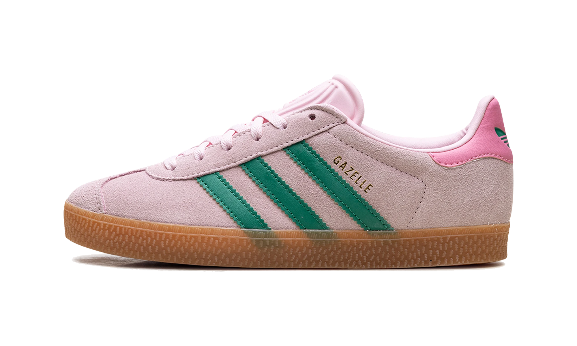 Adidas Gazelle Clear Pink Court Green