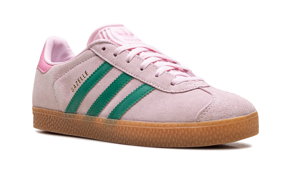 Adidas Gazelle Clear Pink Court Green