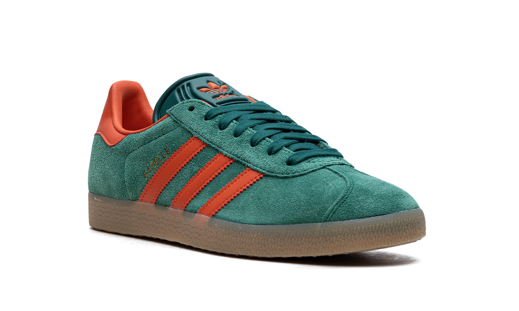 Adidas Gazelle Collegiate Green Preloved Red