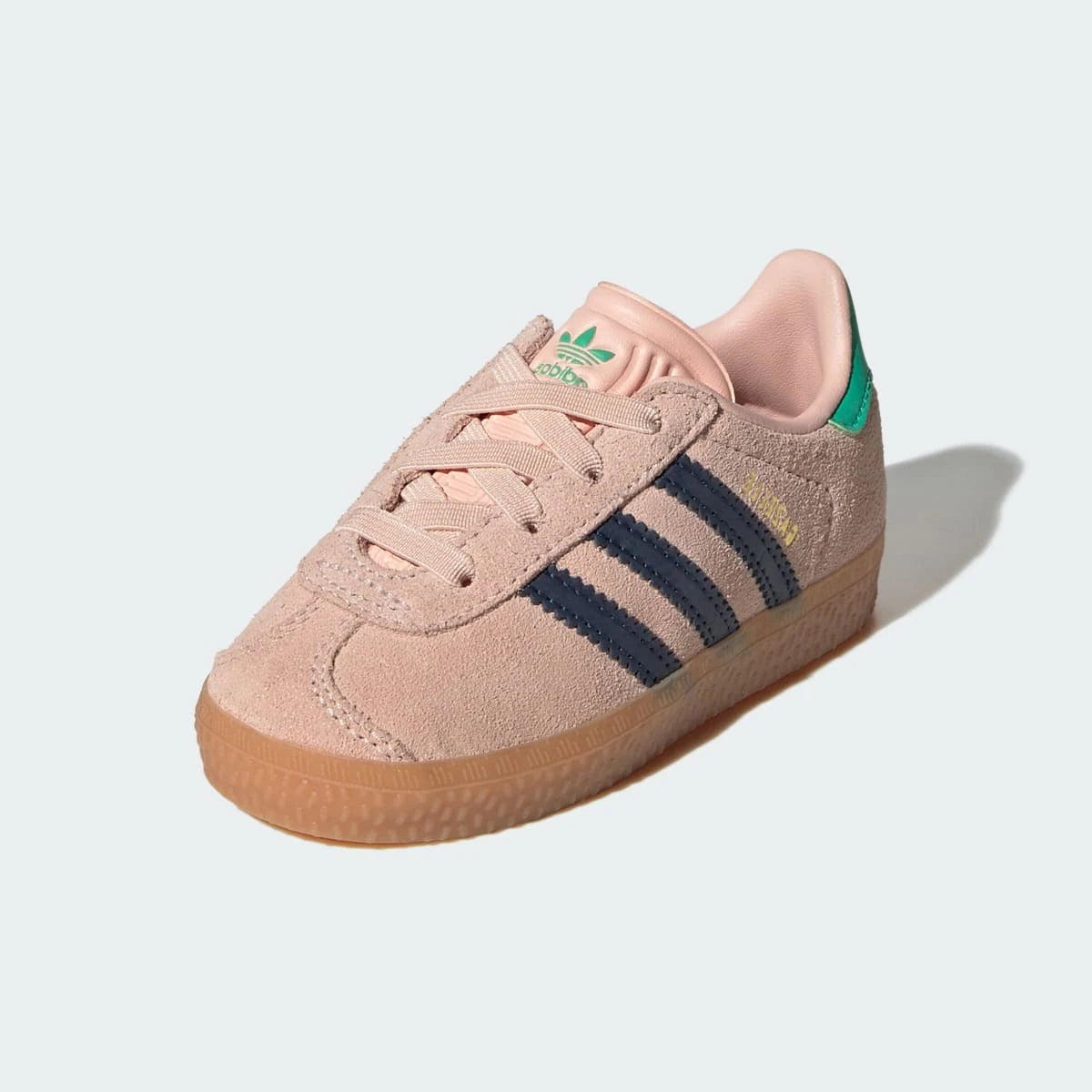 Adidas Gazelle Comfort Closure Blush Pink Night Indigo Green (TD)