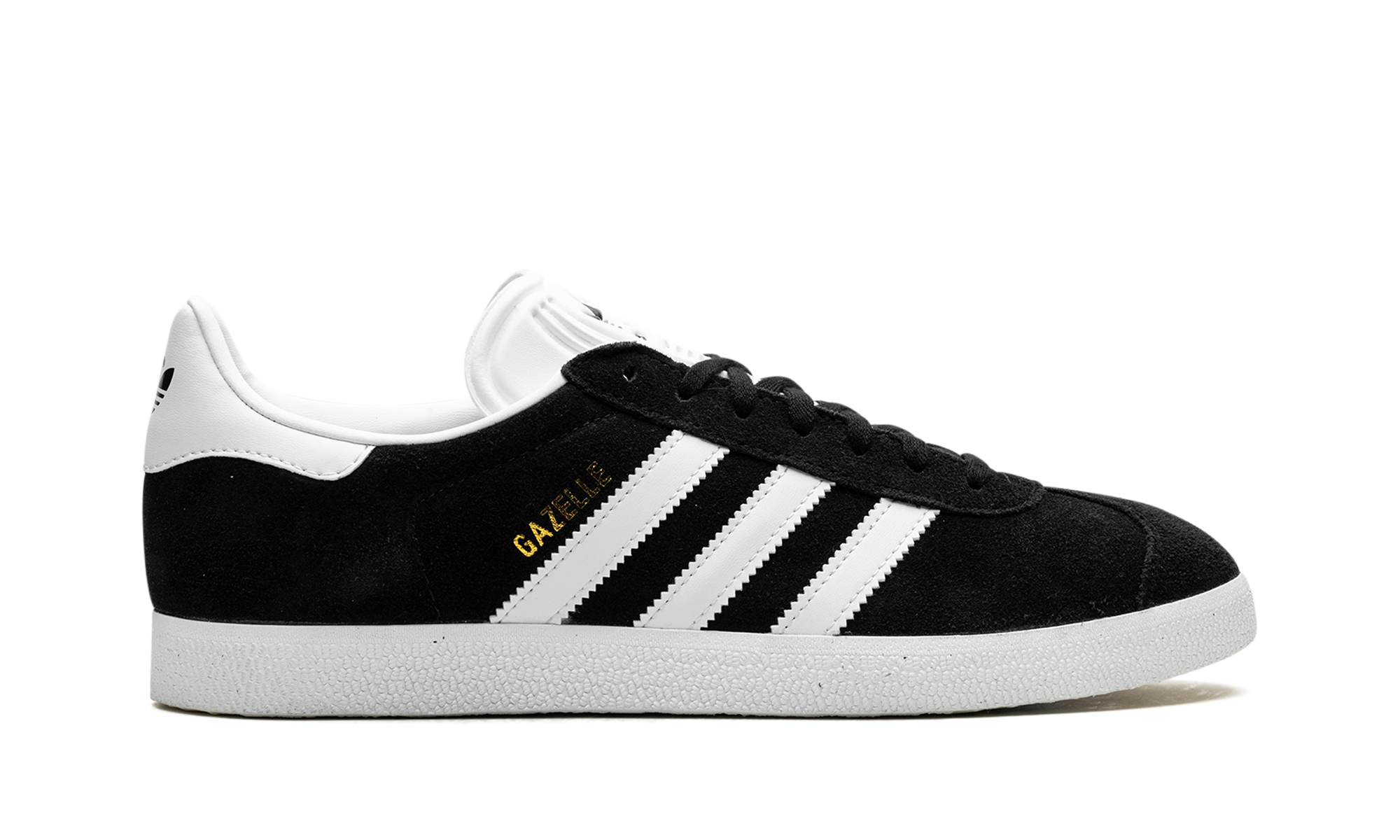 Adidas Gazelle Core Black Cloud White Gold