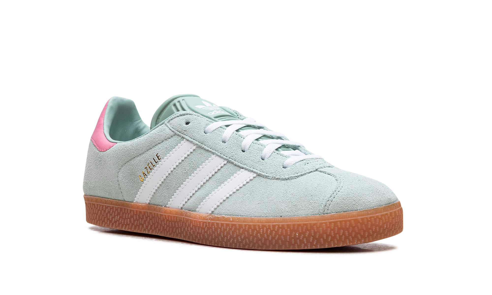 Adidas Gazelle Hazy Green Bliss Pink