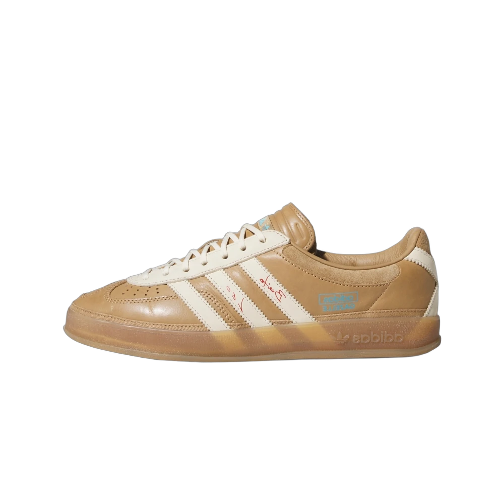 Adidas Gazelle Indoor Bad Bunny Lionel Messi La Voz De Los Fans, Cardboard/Cream White/Wild Brown (JR0182)