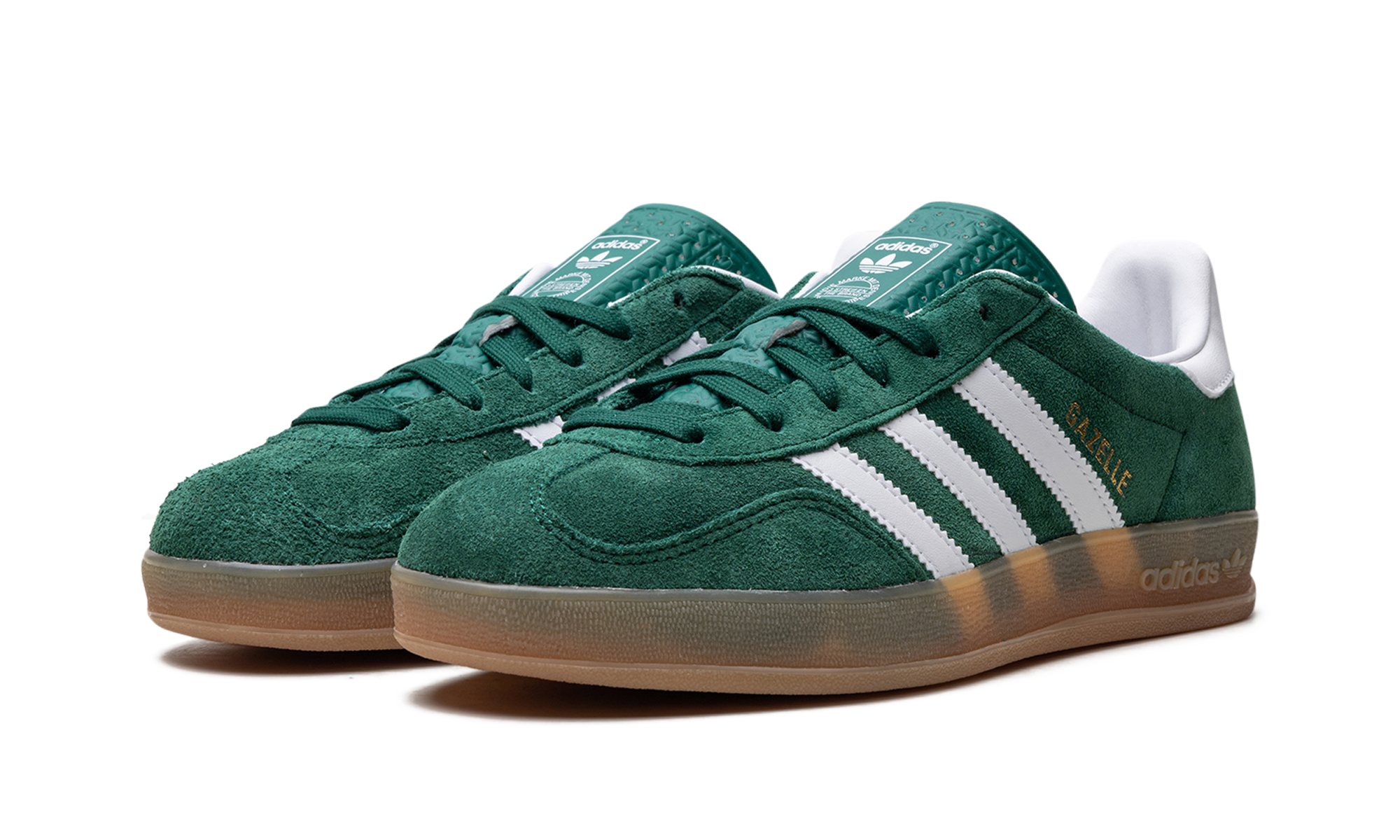 Adidas Gazelle Indoor Collegiate Green Cloud White Gum