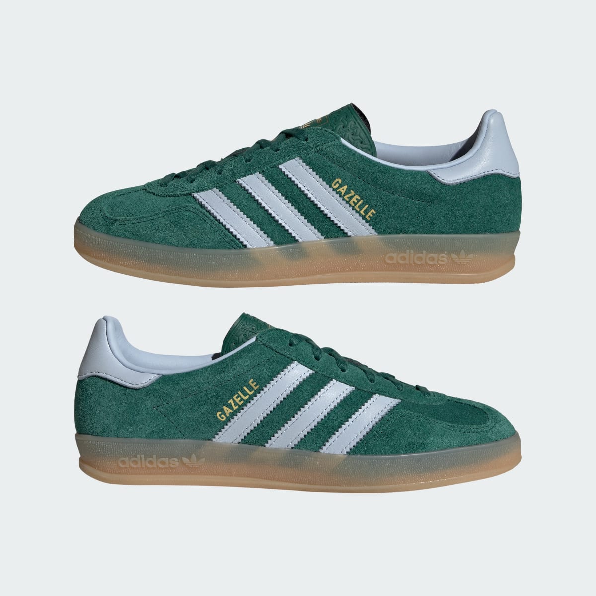 Adidas Gazelle Indoor Collegiate Green Crystal Sky