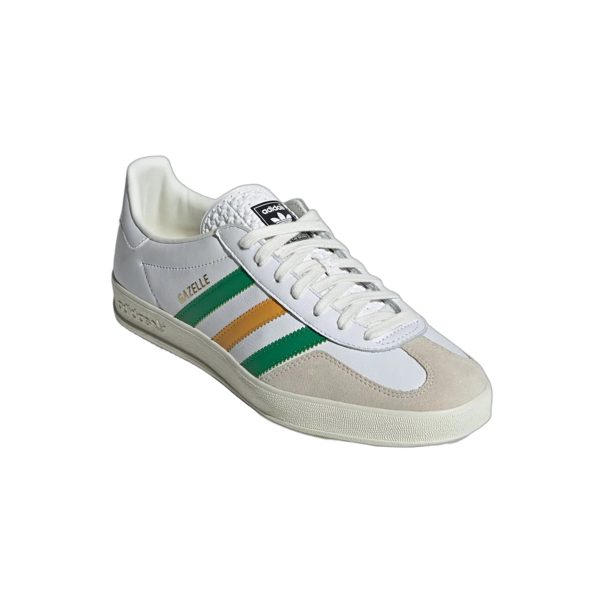 Adidas Gazelle Indoor Collegiate Green Preloved Yellow