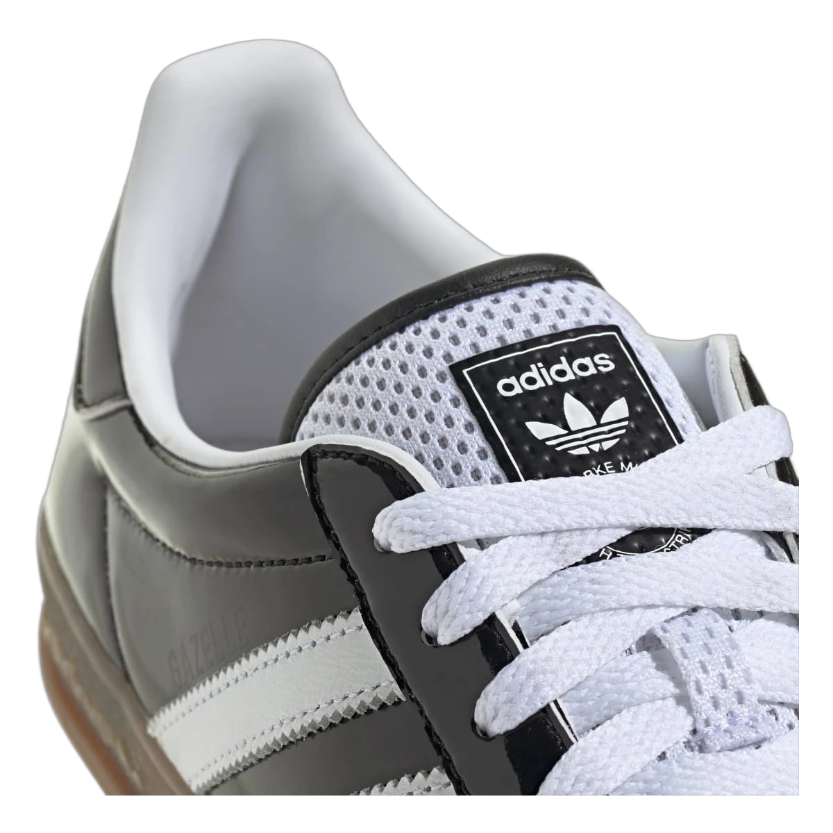 Adidas Gazelle Indoor Core Black Patent Leather