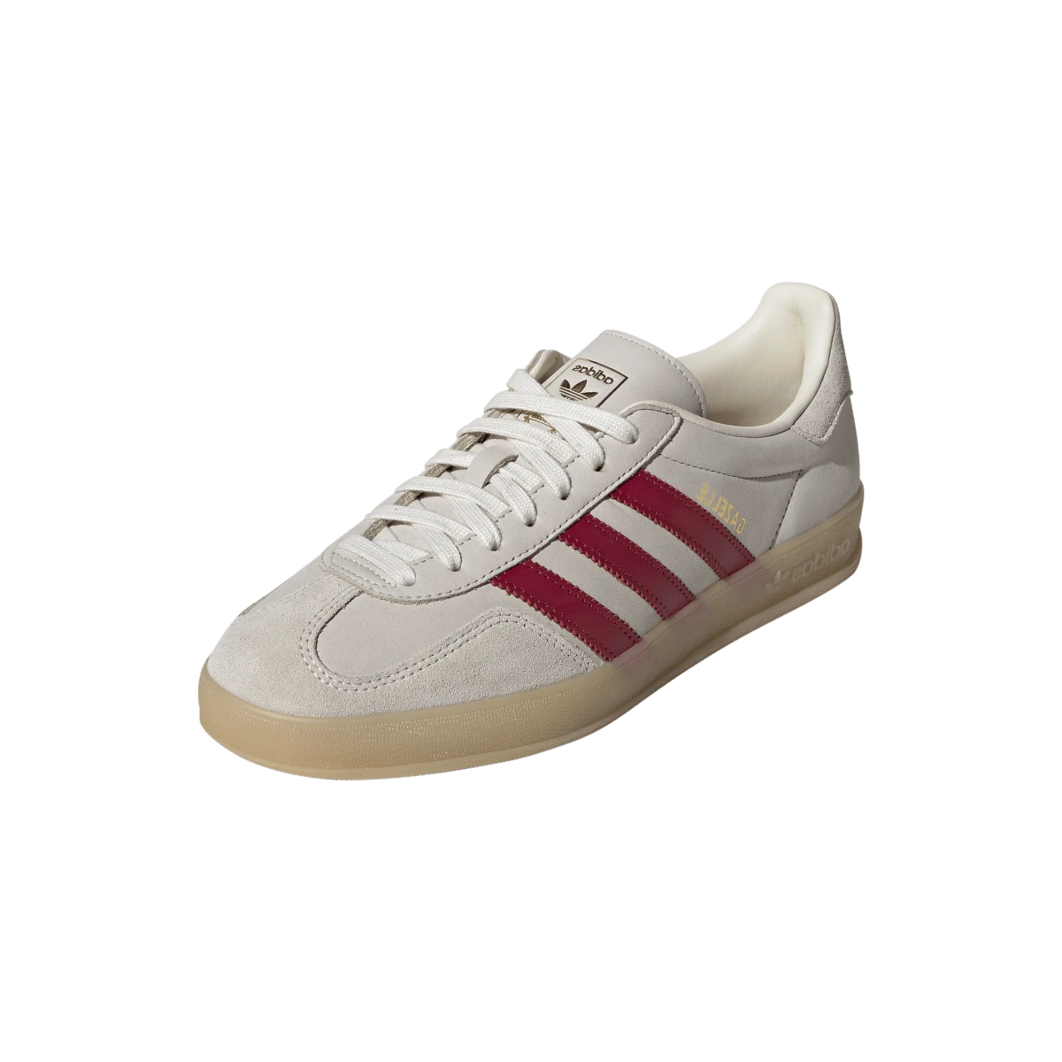 Adidas Gazelle Indoor Cream White Red Gum