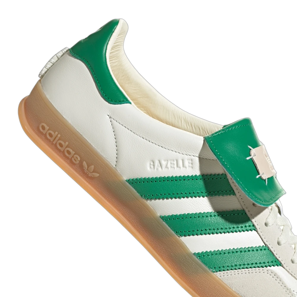 Adidas Gazelle Indoor Foot Industry Off White Green, Off White/Green/Off White (ID3518)
