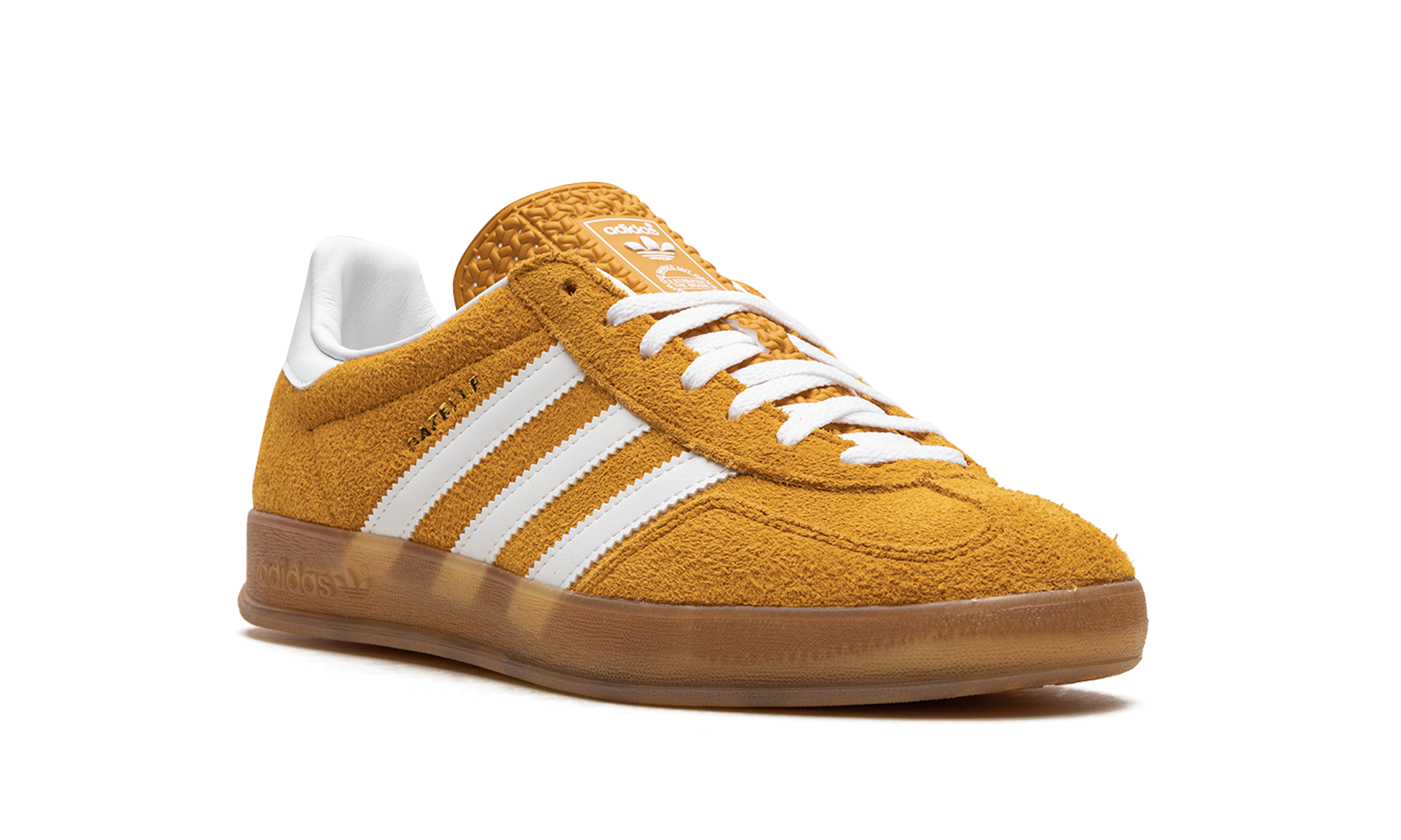 Adidas Gazelle Indoor Orange Peel White