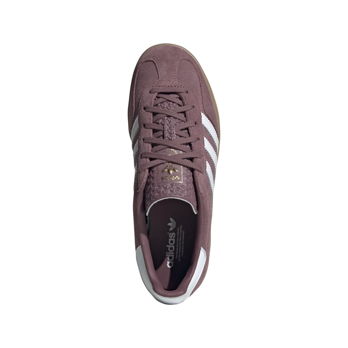 Adidas Gazelle Indoor Shadow Fig, Shadow Fig/Footwear White/Gum (IH5483)