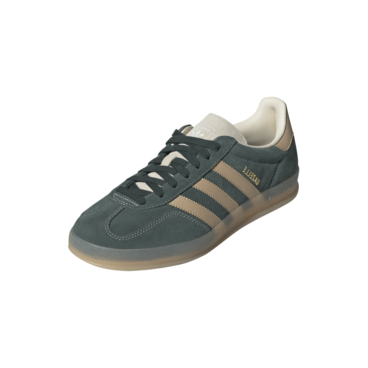 Adidas Gazelle Indoor Shadow Green Warm Sandstone, Shadow Green/Warm Sandstone/Wonder White (JH5402)