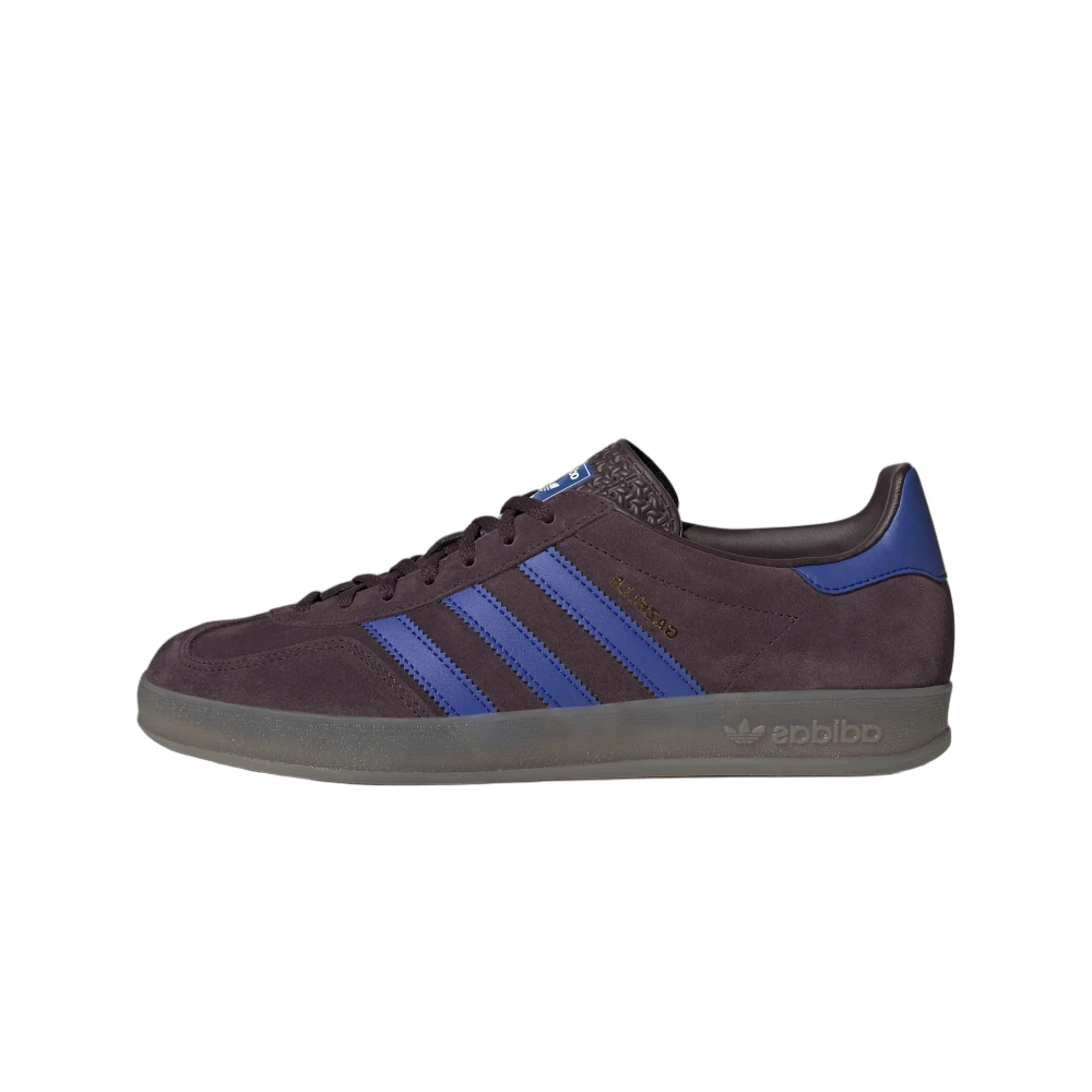 Adidas Gazelle Indoor Shadow Maroon Semi Lucid Blue, Shadow Maroon/Semi Lucid Blue/Simple Brown (IG9980)