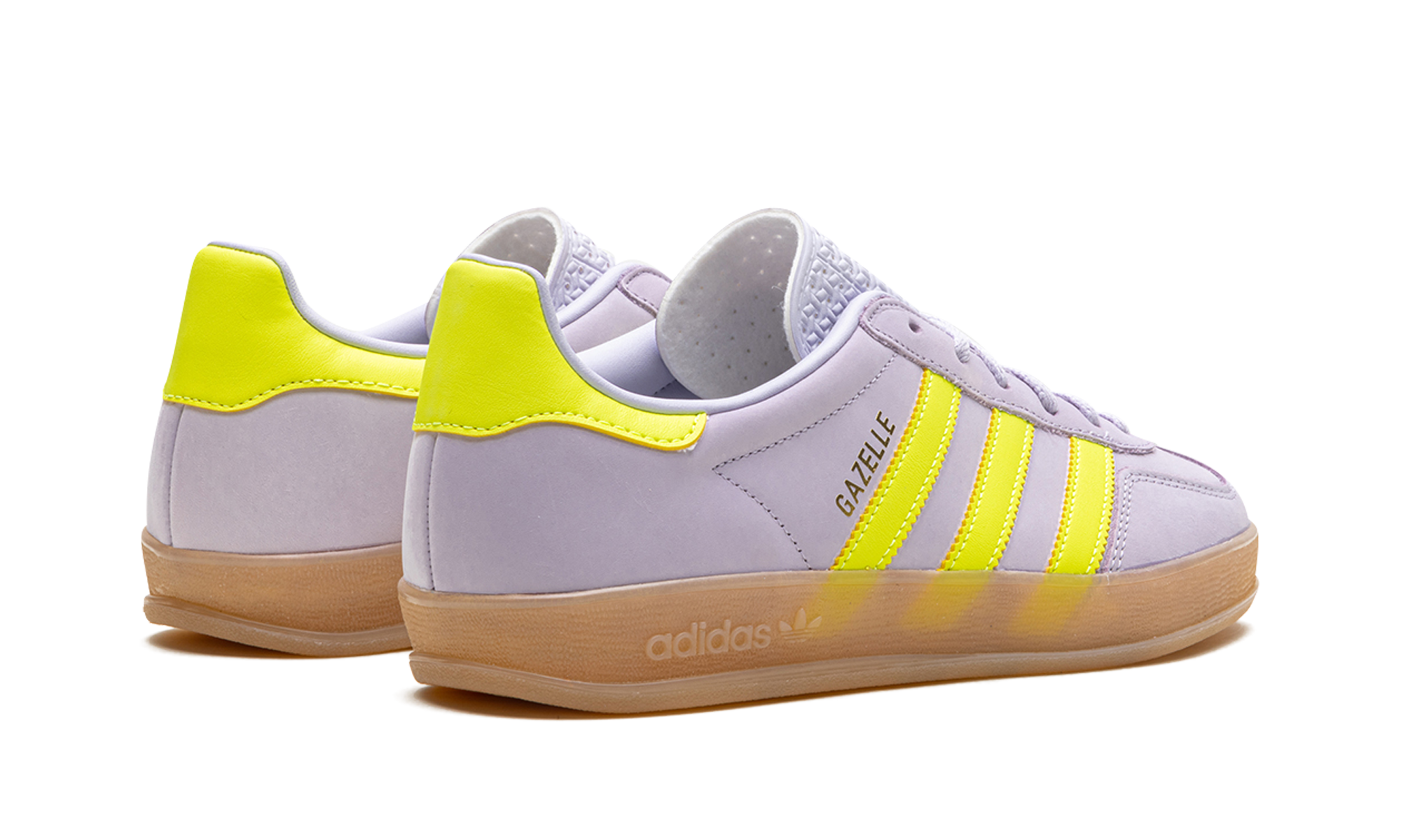 Adidas Gazelle Indoor Silver Dawn Solar Yellow