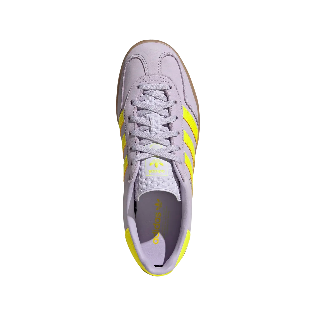 Adidas Gazelle Indoor Silver Dawn Solar Yellow, Silver Dawn/Solar Yellow/Gum (IH5492)