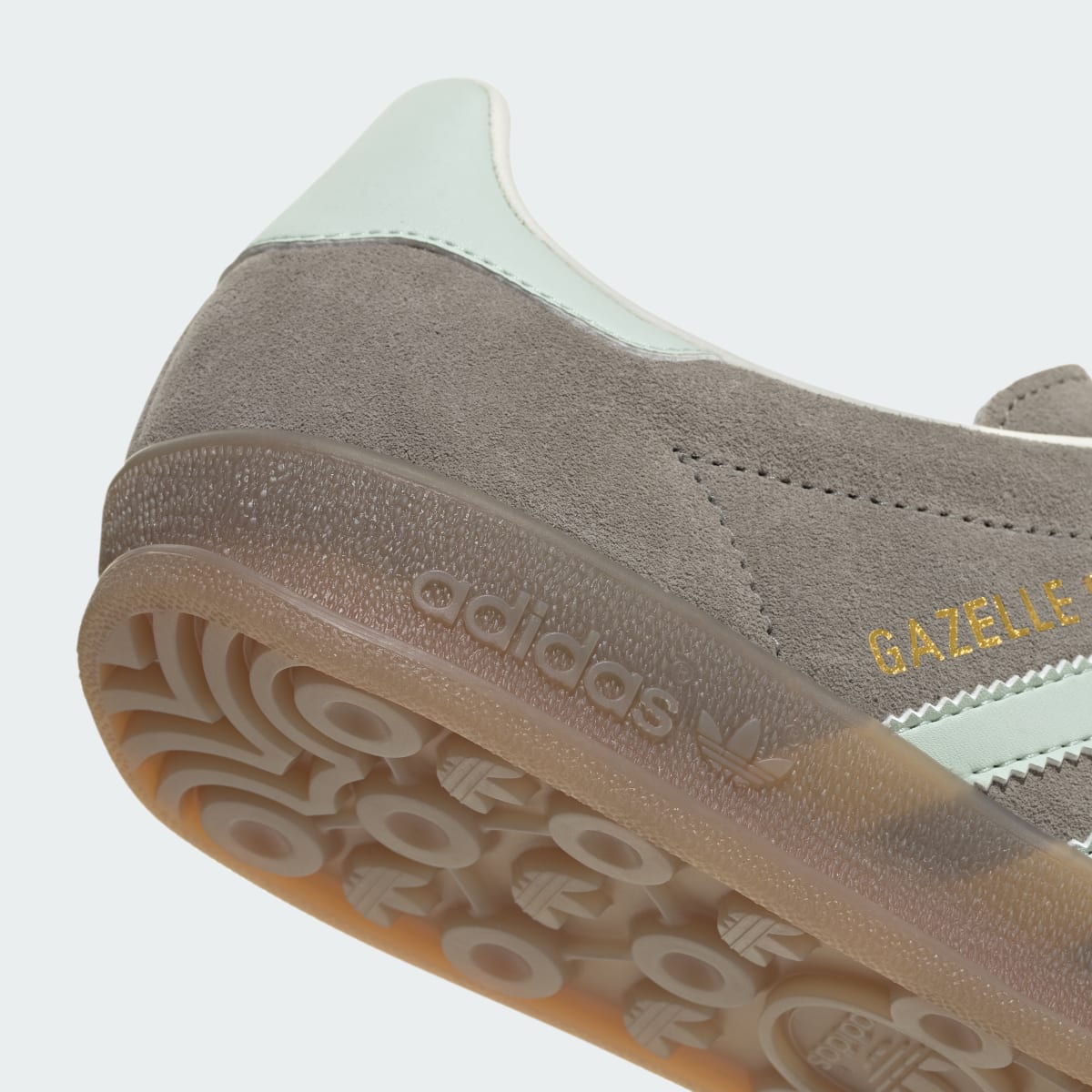 Adidas Gazelle Indoor Silver Pebble Linen Green