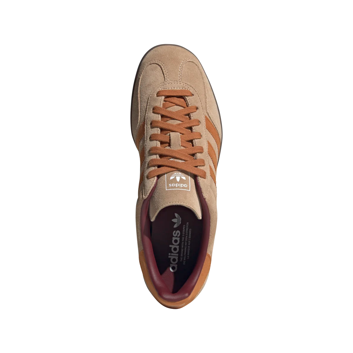 Adidas Gazelle Indoor Warm Sandstone Craft Ochre, Warm Sandstone/Craft Ochre/Shadow Red (JH5412)