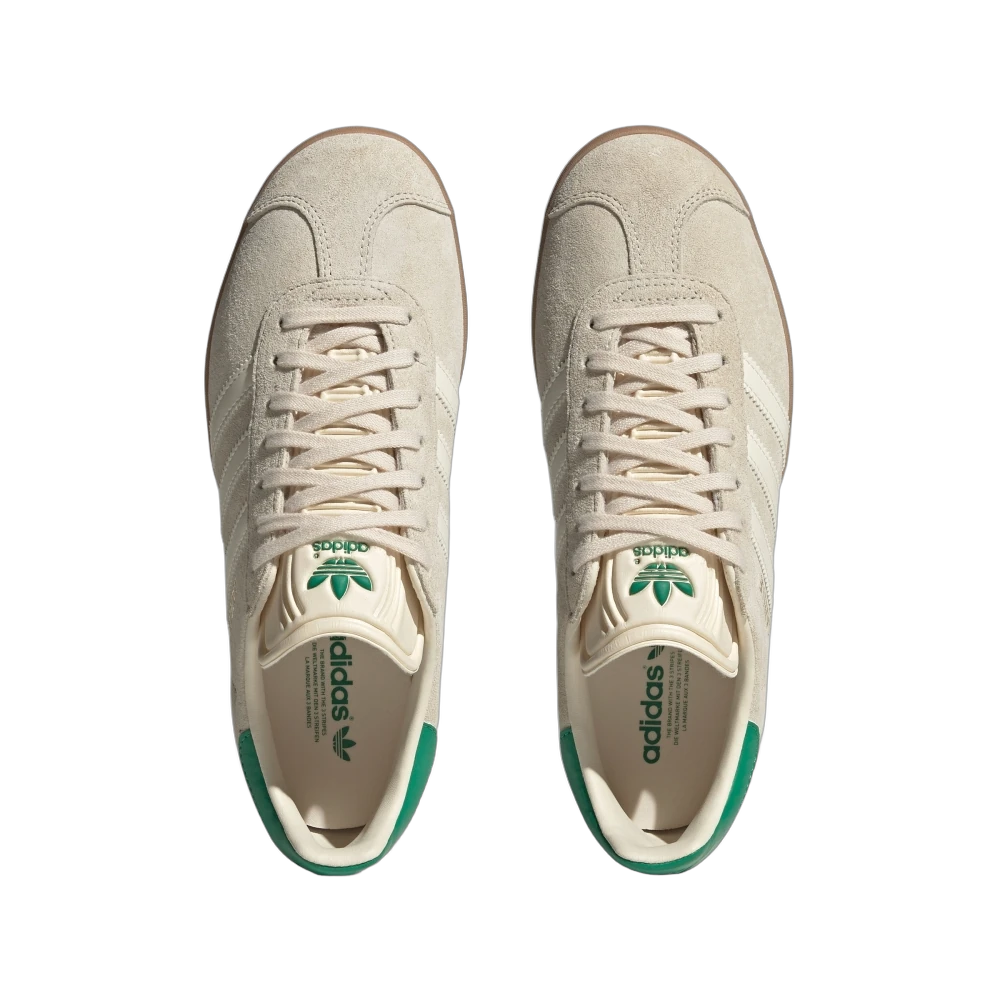 Adidas Gazelle Wonder White Green Gum, Wonder White/Cream White/Gum (IF3235)