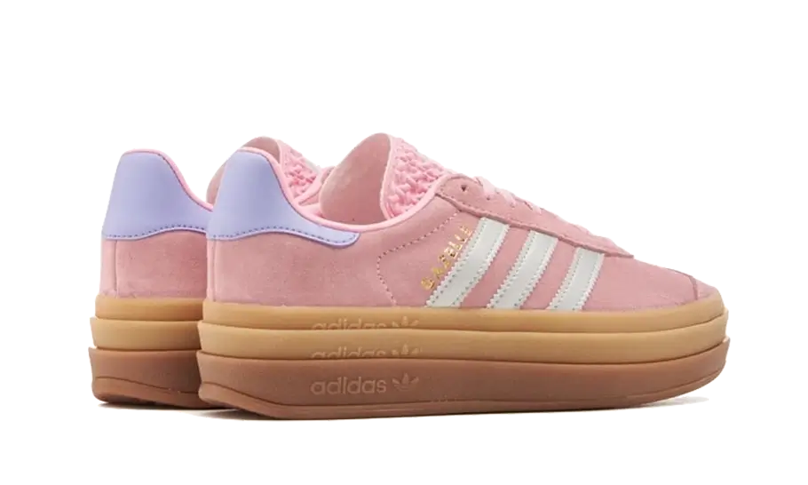 Adidas Gazelle Bold True Pink Gum, True Pink/Silver Metallic/Light Purple (JH5539)