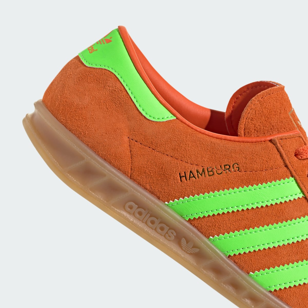 Adidas Hamburg Orange Solar Green